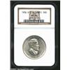 Image 1 : 1936-D 50C Cincinnati MS66 NGC. This is an exceptionally attractive example of the scarce Cincinnati