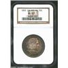Image 1 : 1893 50C Columbian MS67 NGC. This is a beautifully and originally toned Superb Gem. Dominant antique