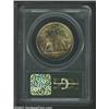Image 2 : 1936 50C Elgin MS67 PCGS. The rich golden-brown and sea-green patina lightens as it approaches the c