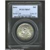Image 1 : 1946 50C Iowa MS67 PCGS. Gentle bluish-gray hues on the obverse and reverse of this specimen add to.