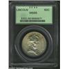 Image 1 : 1918 50C Lincoln MS65 PCGS. This Gem specimen is free of the often distracting contact marks that ar