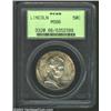 Image 1 : 1918 50C Lincoln MS66 PCGS. Mottled russet and gray patina about the peripheries is complimented by.