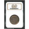 Image 1 : 1936 50C Long Island MS65 NGC. Vivid luster dances beneath deep tones of russet-gray and mottled cha