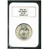 Image 1 : 1938 50C New Rochelle MS65 NGC. Crisp, satiny luster dances about the artistic devices of this Gem s