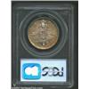 Image 2 : 1936 50C Norfolk MS66 PCGS. Exquisite aqua and honey-gold patina consumes the peripheries, while the