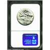 Image 2 : 1933-D 50C Oregon MS66 NGC. A pure white specimen with fresh, satiny luster. Only a handful of this.