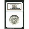 Image 1 : 1934-D 50C Oregon MS66 NGC. The bold details of the ornate Native American design are beautifully ad