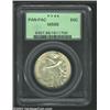 Image 1 : 1915-S 50C Panama-Pacific MS65 PCGS. Satiny with a light dusting of gray patina on the obverse, the.
