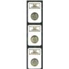 Image 1 : 1936 SET Rhode Island PDS Set MS65 NGC. Housed in consecutive number holders, all coins are brightly