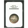 Image 1 : 1925 50C Stone Mountain MS66 NGC. The devices of Southern influence are framed by gentle original to