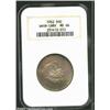 Image 1 : 1952 50C Washington-Carver MS66 NGC. Dazzling luster lies beneath pleasing, original toning. Importa