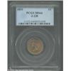 Image 1 : 1859 P1C Indian Cent, Judd-228, Pollock-272, R.1, MS64 PCGS. A transitional issue that has the rever