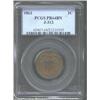 Image 1 : 1863 2C Two Cents, Judd-312, Pollock-377, R.4, PR64 Brown PCGS. Similar to the adopted Two Cent piec