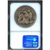 Image 2 : 1871 S$1 Dollar, Judd-1145, Pollock-1287, R.7, PR60 NGC. The obverse features Longacre's Liberty wea