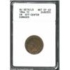 Image 1 : 1864 1C Copper-Nickel Cent--Off-Center, Damage--ANACS. AU Details, Net XF40. Struck 15% off center a
