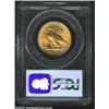 Image 2 : 1908 $10 Motto--Laminated Planchet on the Obverse--MS63 PCGS. An extended ripple effect extends acro