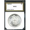 Image 1 : 1879-O S$1 Morgan Dollar MS63 PCI (MS61). Frosty, lustrous, sharply struck, and brilliant. The portr