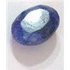 Image 1 : 9.60 *RARE HUGE* CARAT BLUE SAPPHIRE GEMSTONE *BEAUTIFUL OVAL CUT & FACETED* GEM!! GEMSTONE CAME OUT