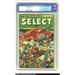 All Select Comics #6 (Timely, 1945) CGC VF- 7.5 Cream to off-white pages. Gerber considers this issu
