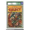 All Select Comics #10 (Timely, 1946) CGC Qualified VF 8.0 Cream to off-white pages. The final Alex S