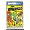 All Winners Comics #1 (Timely, 1941) CGC VF+ 8.5 Cream to off-white pages. Pure Golden Age Timely ma