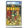 All Winners Comics #2 (Timely, 1941) CGC VF 8.0 Cream to off-white pages. Jack Binder's cover says i
