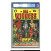 All Winners Comics #4 Chicago pedigree (Timely, 1942) CGC NM- 9.2 Off-white pages. A classic war cov