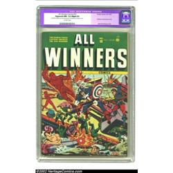 All Winners Comics #10 (Timely, 1943) CGC Apparent NM- 9.2 Slight (P) Off-white pages. Don't be put.