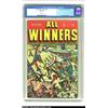 All Winners Comics #14 (Timely, 1944) CGC VF- 7.5 White pages. With its flat, sharp-cornered front i