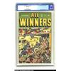 All Winners Comics #16 (Timely, 1945) CGC VF 8.0 Off-white pages. Some impact dents at the back uppe