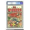 All Winners Comics #17 (Timely, 1945) CGC VF+ 8.5 Off-white pages. For once the superheroes are abou