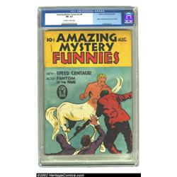 Amazing Mystery Funnies v2 #8 (Centaur, 1939) CGC FN- 5.5 Off-white to white pages. There may be som