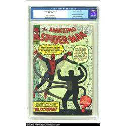 Amazing Spider-Man #3 (Marvel, 1963) CGC VG- 3.5 Cream to off-white pages. The ultimate tentacled me