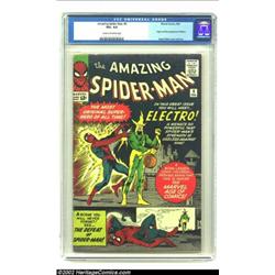 Amazing Spider-Man #9 (Marvel, 1964) CGC VG+ 4.5 Cream to off-white pages. Steve Ditko introduces th