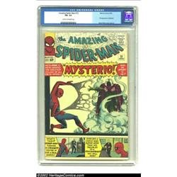 Amazing Spider-Man #13 (Marvel, 1964) CGC FN- 5.5 Cream to off-white pages. That most mysterious of.