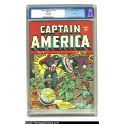 Captain America Comics #2 (Timely, 1941) CGC FN 6.0 Off-white pages. Thank Jack Kirby for one of the