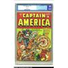 Image 1 : Captain America Comics #5 (Timely, 1941) CGC VF+ 8.5 Off-white pages. Jack Kirby was most adept at p