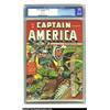 Image 1 : Captain America Comics #8 (Timely, 1941) CGC VF 8.0 Off-white pages. In the tradition of bizarre, Na