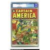 Image 1 : Captain America Comics #9 (Timely, 1941) CGC VF 8.0 Off-white pages. A bound Bucky on a Cap cover is