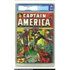 Image 1 : Captain America Comics #10 (Timely, 1942) CGC VF 8.0 Off-white pages. Simon and Kirby's last cover f