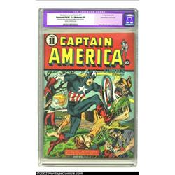 Captain America Comics #11 (Timely, 1942) CGC Apparent FN/VF 7.0 Moderate (P) Cream to off-white pag
