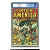 Image 1 : Captain America Comics #26 (Timely, 1943) CGC VF 8.0 Cream to off-white pages. Alex Schomburg had do