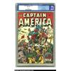 Image 1 : Captain America Comics #27 (Timely, 1943) CGC VF+ 8.5 White pages. Here is a sparkling copy that cur
