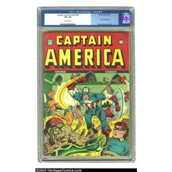 Captain America Comics #30 (Timely, 1943) CGC VF+ 8.5 Off-white pages. Three copies at 9.0 and one l