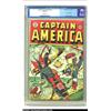 Image 1 : Captain America Comics #32 (Timely, 1943) CGC VF 8.0 Off-white pages. Syd Shores gives Alex Schombur