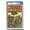 Image 1 : Captain America Comics #44 (Timely, 1945) CGC VF 8.0 Cream to off-white pages. Schomburg or no? This