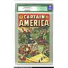 Image 1 : Captain America Comics #45 (Timely, 1945) CGC Qualified NM- 9.2 Off-white to white pages . Cap takes
