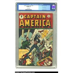 Captain America Comics #56 (Timely, 1946) CGC VF/NM 9.0 Off-white pages. Overstreet seems to be alon