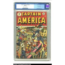 Captain America Comics #58 (Timely, 1946) CGC VF 8.0 Cream to off-white pages. Alex Schomburg comes.