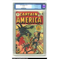Captain America Comics #60 (Timely, 1947) CGC VF 8.0 Off-white pages. It may be the dizzying heights